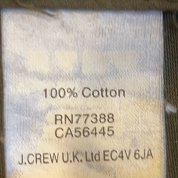 J. Crew Relaxed Brown Twill Field Jacket Women's Size L - Picture 9 of 9